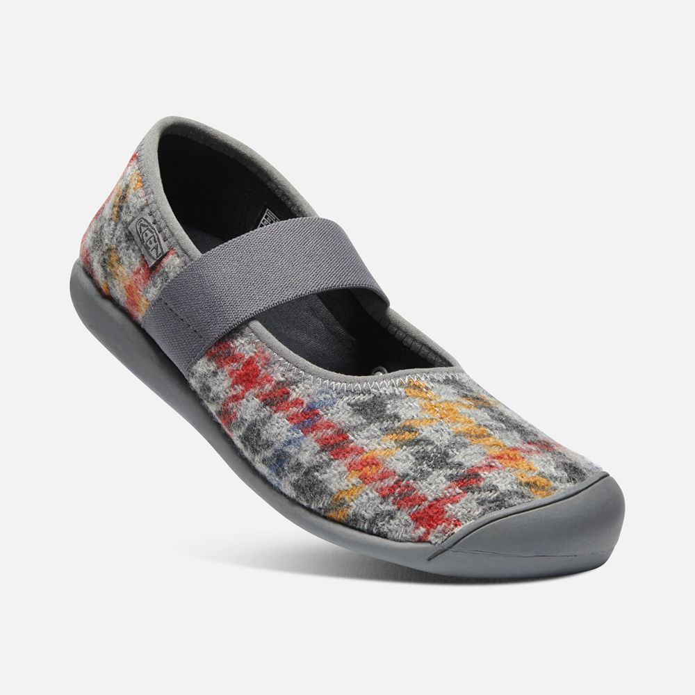 Keen Slip-On Kadın Renkli - Sienna Plaid Mary Jane - Türkiye HPBN58673